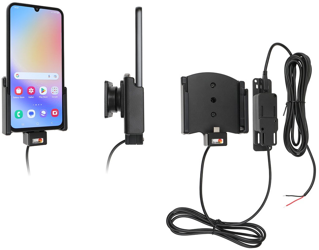 Brodit 727378 Aktiv hållare för fast installation Samsung Galaxy A34 5G