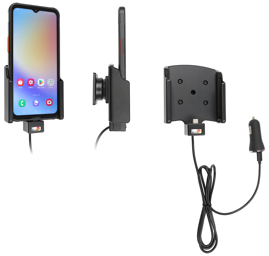 Brodit 721380 Active holder cig-plug two USB ports Samsung Galaxy Xcover 7