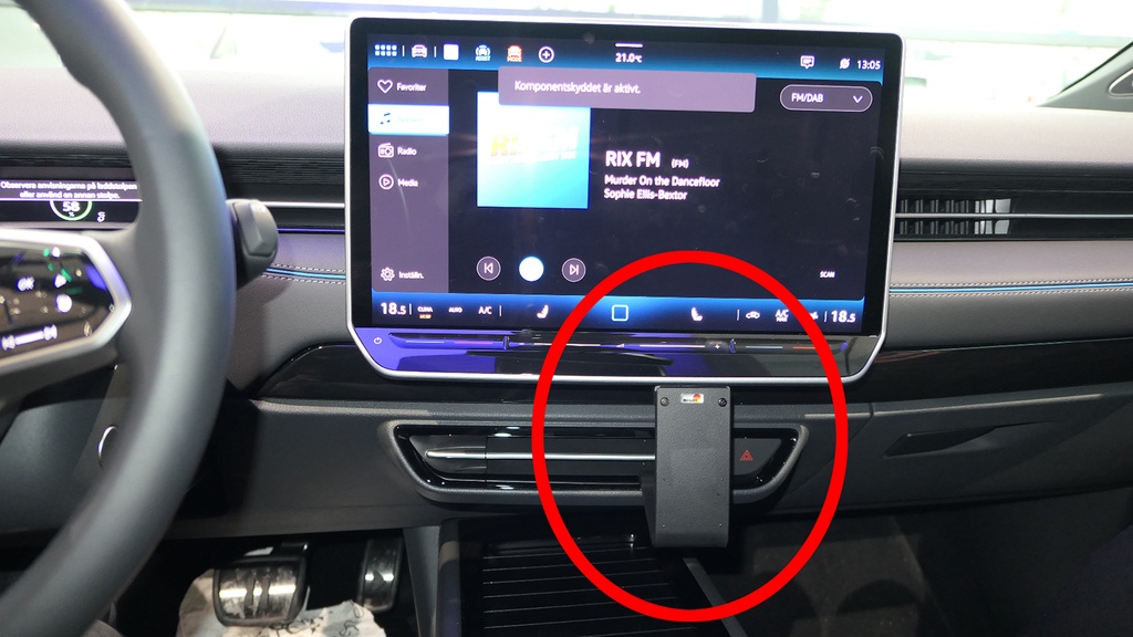 ProClip autokoht kiinnike kesk Volkswagen ID.7 24-26