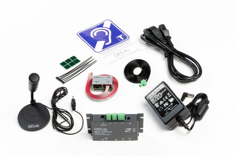 DCL20 induction loop amplifier kit, fixed installation