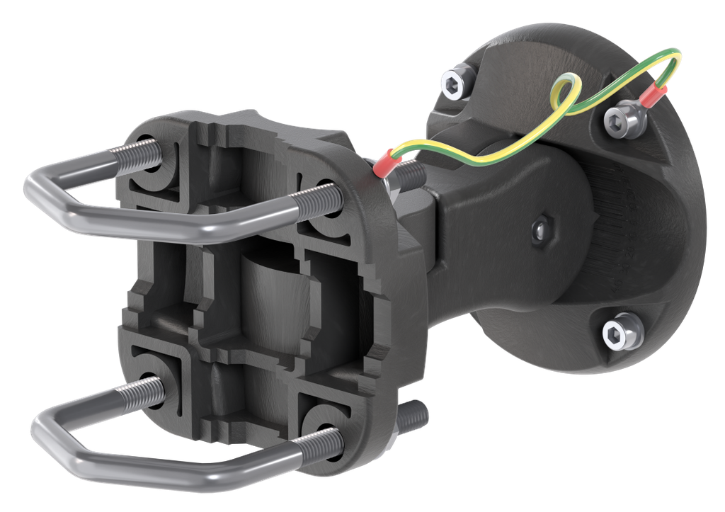 WiMount 2.0 Mount for Vertical or Horizontal Pole, for QuSpot/QuMax Enclosures