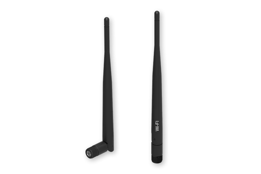 WiFi piiska-antenni Teltonikan reitittimeen 2.4 GHz 5 dBi RP SMA-uros liitin