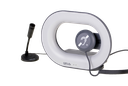 eLoop+ portable induction loop amplifier, 5 V DC, Li-ion 2xAA battery, 4000 mAh, with microphone and handset