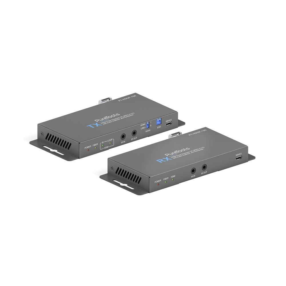 Single Mode Fiber HDMI Extender HDMI2.0 Audio DE-embed/Embed 1000 m