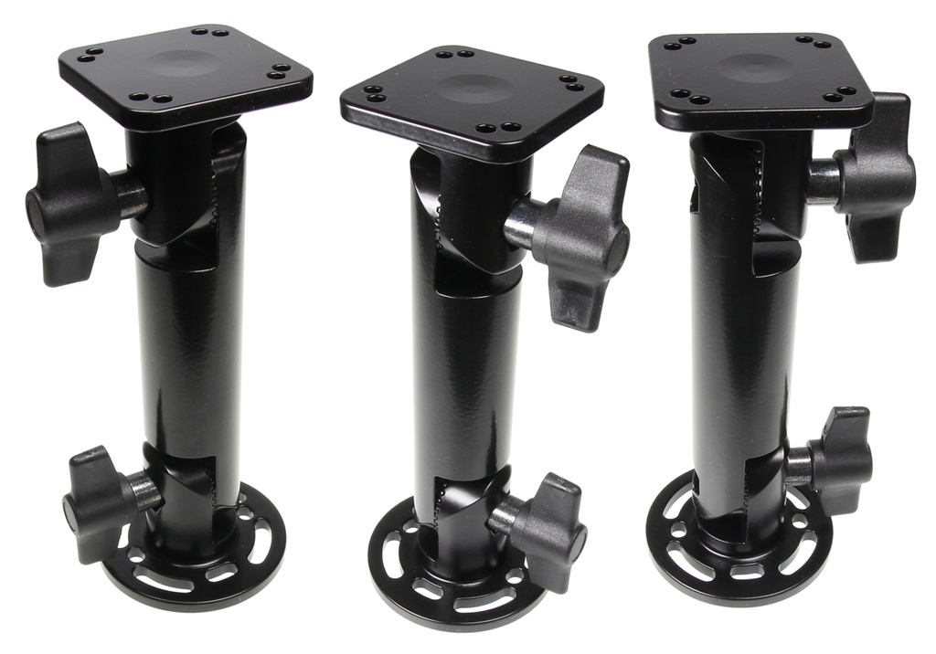 Varsikiinnike, 164 mm, 2 niveltä, tiheä hammastus, 50 × 50 mm asennuslevy – Brodit