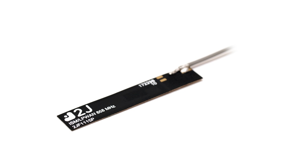 868 MHz LoRa adhesive-mount PCB antenna 1.8 dBi 0.5 m cable SMA-female connector
