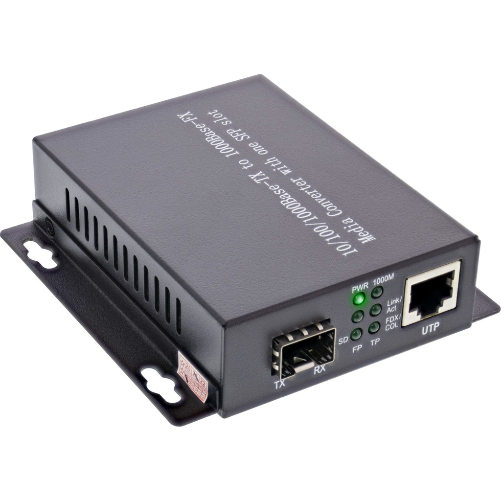 Mediamuunnin RJ45 SFP FO SM 10/100/1000 20 km (1 kpl)