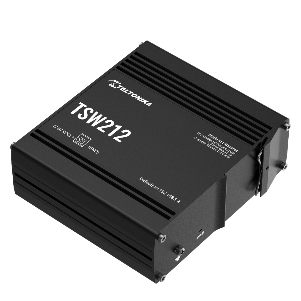 8‑porttinen 1000 Mbps hallittu L2 L3 kytkin 2×SFP PROFINET