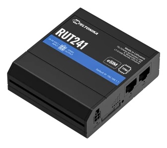 4G/LTE/WiFi -reititin Cat4, 1 SIM paikka +eSIM tuki, ulkoiset antennit