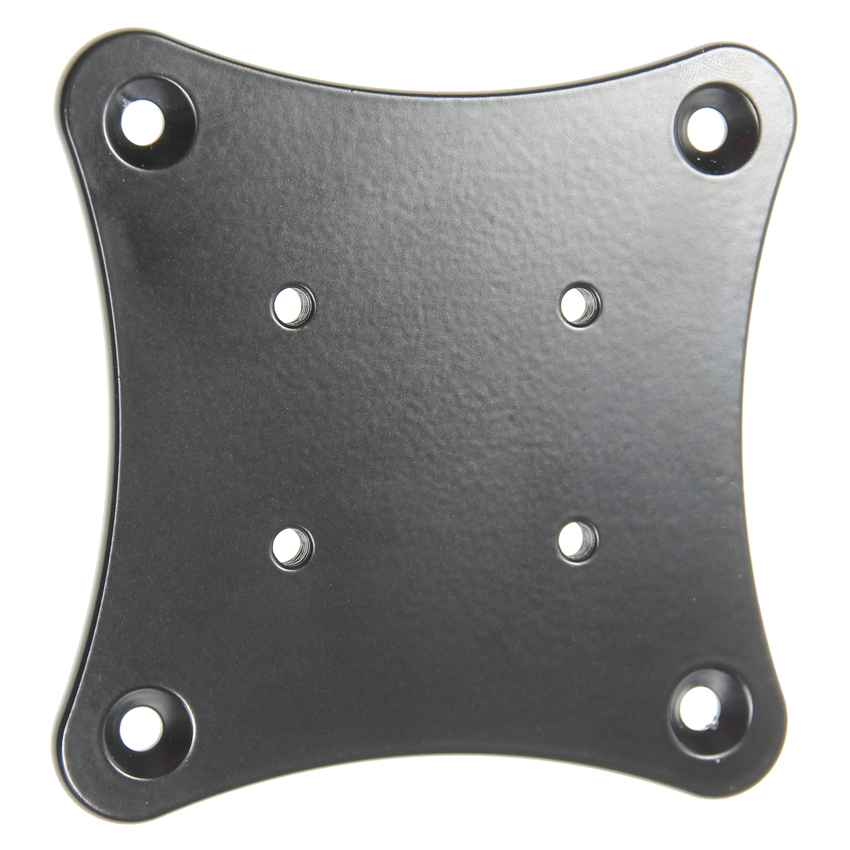 Monteringsplatta, 75 mm, tjocklek 5 mm, M4- och AMPS-hål – Brodit