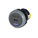 USB-laddare 9-32 V till USB-C 5 V, 3 A
