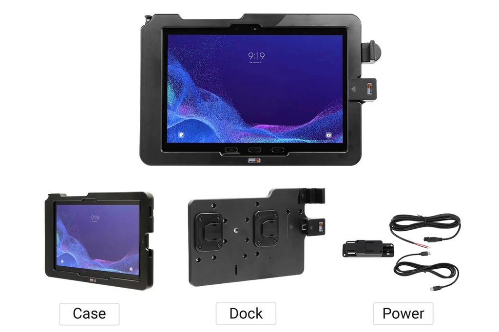 Protective case for Samsung Galaxy Tab Active 4 Pro SM-T630/SM-T636 – Brodit ModTek