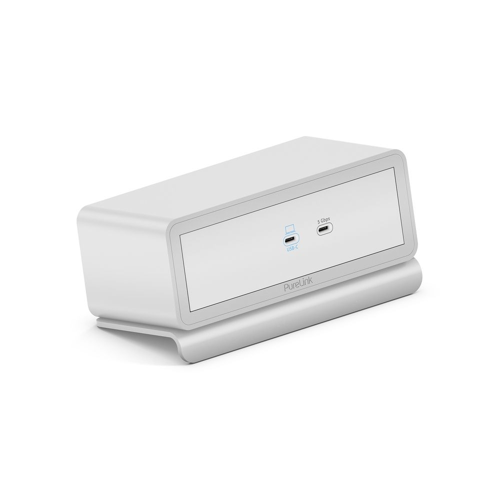 Mediaomvandlare mediahub2 USB-C 7-slot 8K/5K 4K 5Gbps vit