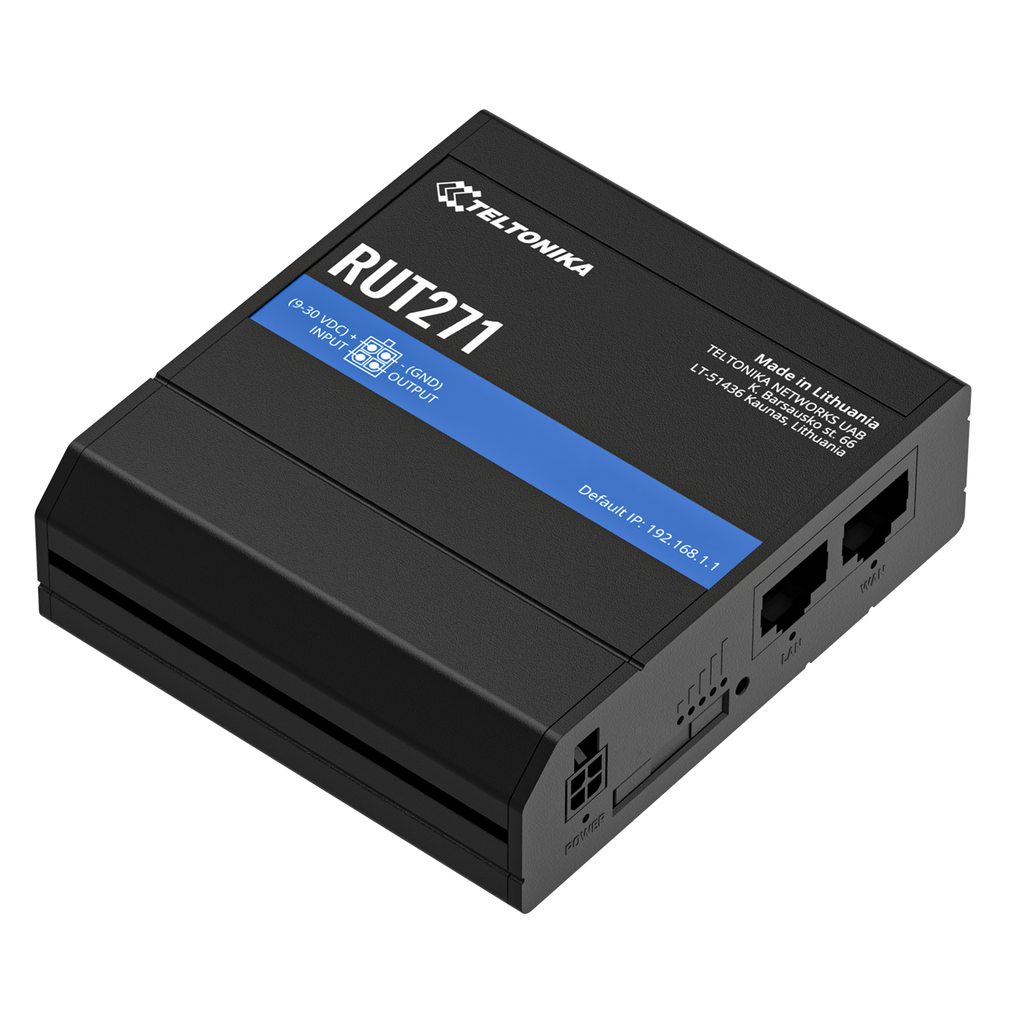 4G/5G-reititin RedCap WiFi4 2xEthernet 1xSIM Cat4