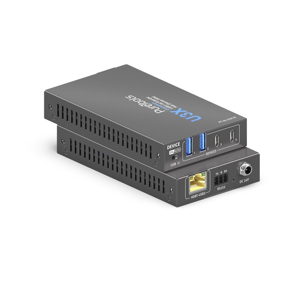 USB 3.2 HDbaseT extender vastaanotin