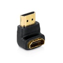 4K HDMI vinkeladapter 90°