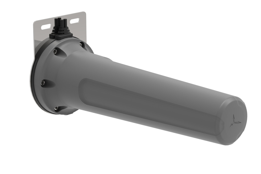 WiFi antenni tunneliin/kaivokseen yksisuuntainen vasen ympyräpolarisoitu 2.4 GHz 12,5 dBi N-uros liitin