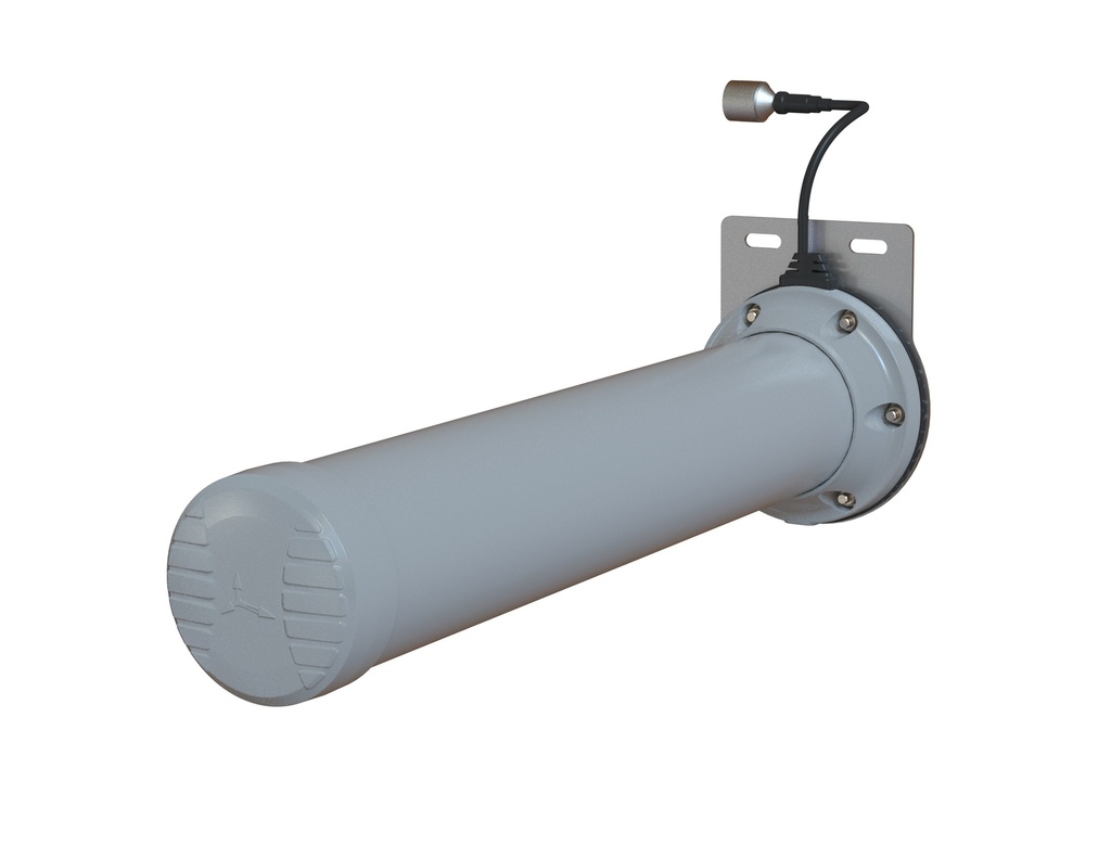 5G/WiFi antenni tunnellin/kaivokseen yksisuuntainen oikea ympyräpolarisaatio 1700-7200 MHz 9.5 dBi N-uros liitin