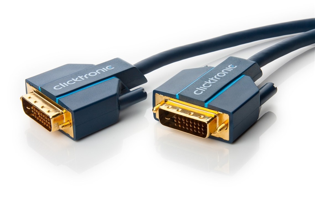 DVI-D-kabel 24+1 Clicktronic Casual