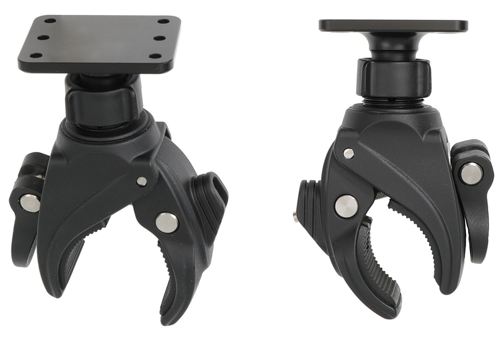 Putkikiinnike 12–44 mm putkelle, 50 × 42 mm pikakiinnityslevy – Brodit