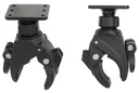Tube mount for 12–44 mm tube, 50 × 42 mm quick-release plate – Brodit