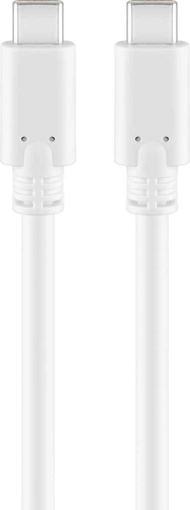 USB-C-uros/USB-C-uros välij ohto USB3.2 musta bulk TK7205