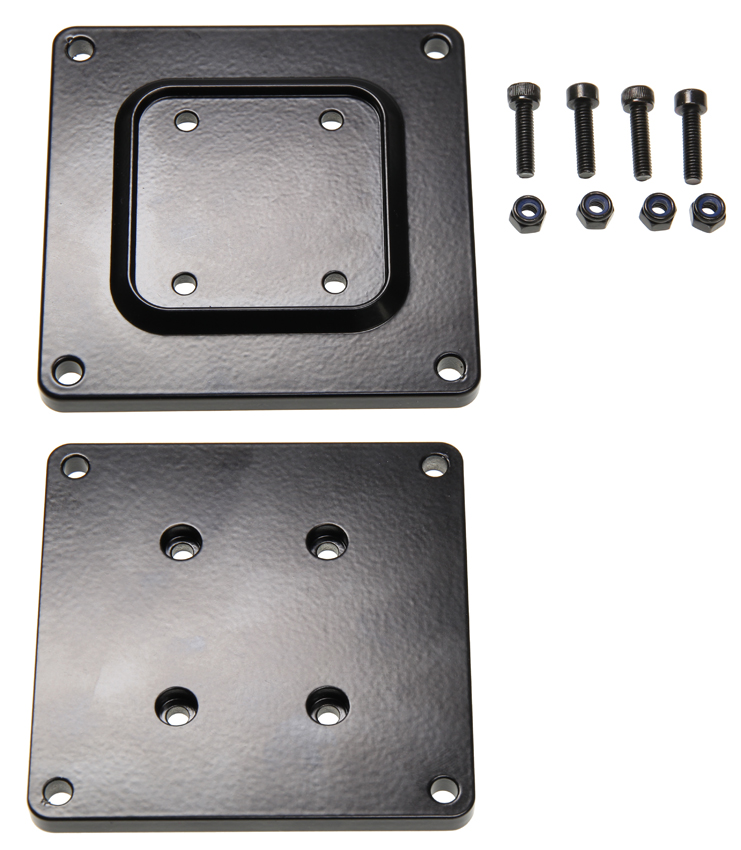 Vesa 75 mm asennuslevy AMPS pultit+mutterit sis