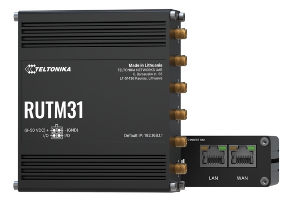 Kompakti 4G/5G/WLAN -reititin Cat12 dual SIM