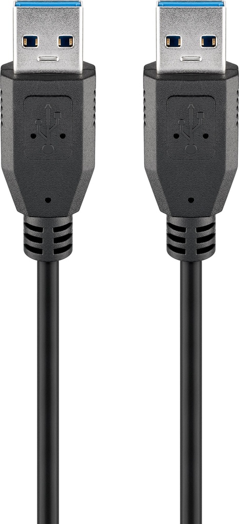 USB 3.0 A-uros/A-uros välijohto  