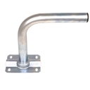 Antenna bracket Ø35 mm, 170 mm wall clearance, height 260 mm (replaces 80095)