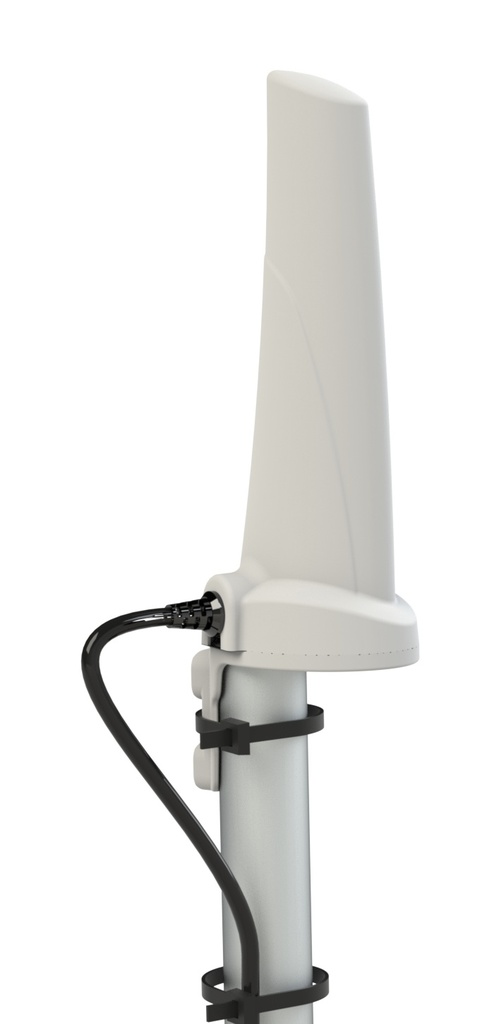 4G/5G ympsäteilevä antenni 617-4200 MHz 3 dBi vahvistus 2m kaapeli SMA-uros liitin