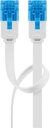 CAT6a-välijohto litteä U/UTP - cu bulk 