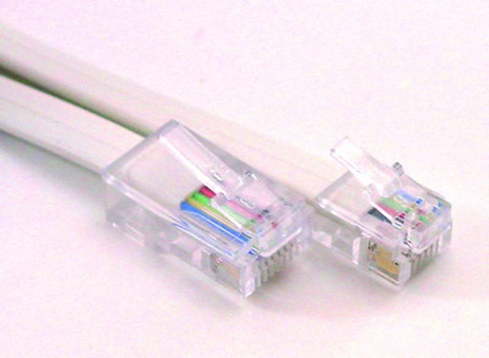 RJ45/RJ11 modularjohto  