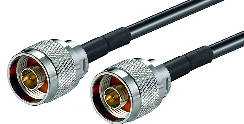 RF-välijohto 50ohm N-uros/N-uros LMR400 