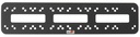 Mounting plate, 260 × 60 mm – Brodit
