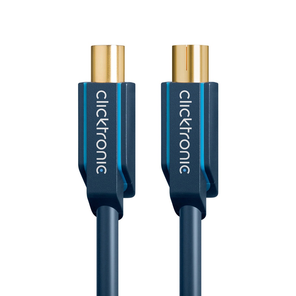 IEC-hane/IEC-hona antennkabel Clicktronic