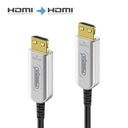 HDMI-välijoh akt opt 2.0b 4K FiberX 18Gbps AOC 