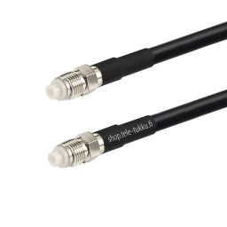 RF-välijohto Aircell 5 Eca FME-naaras/FME-naaras