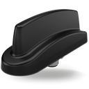 5G antenni M2M/IOT käyttöön 2x2 MiMo 698-3800 MHz musta mutteri kiinnitys RG174 kaapeli SMA-uros liitin