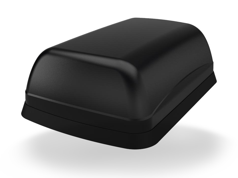 5G antenni M2M/IOT käyttöön 4x4 MiMo 698-4200 MHz musta mutteri kiinnitys 2 m kaapeli SMA-uros liitin Clam