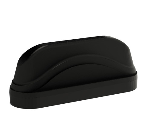 5G antenni magneettikiinnnitys M2M/IOT käyttöön WiFi 2x2 MiMo 698-3800 MHz musta SMA-uros liitin