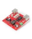 PoE erotin / IEEE802.3af PoE 38-58 in 12VDC ja data out salama-/ylijännite-/ESD-suojaus