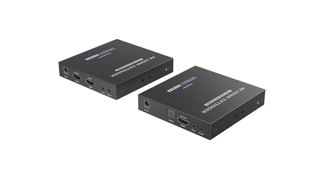 4K@60Hz HDMI-extender CAT 90 m point to point Zero Latenzy