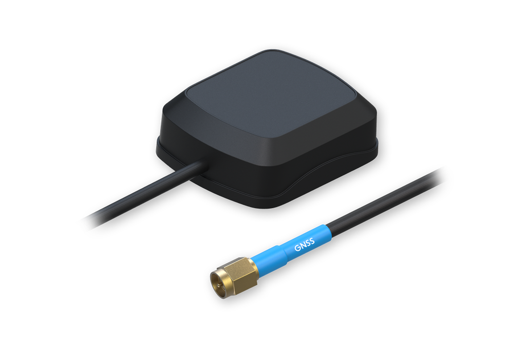 GSM/4G magneettiantenni Teltonika, 1575-1602 MHz 2,0 dBi kaapeli 3 m RG174, SMA-uros