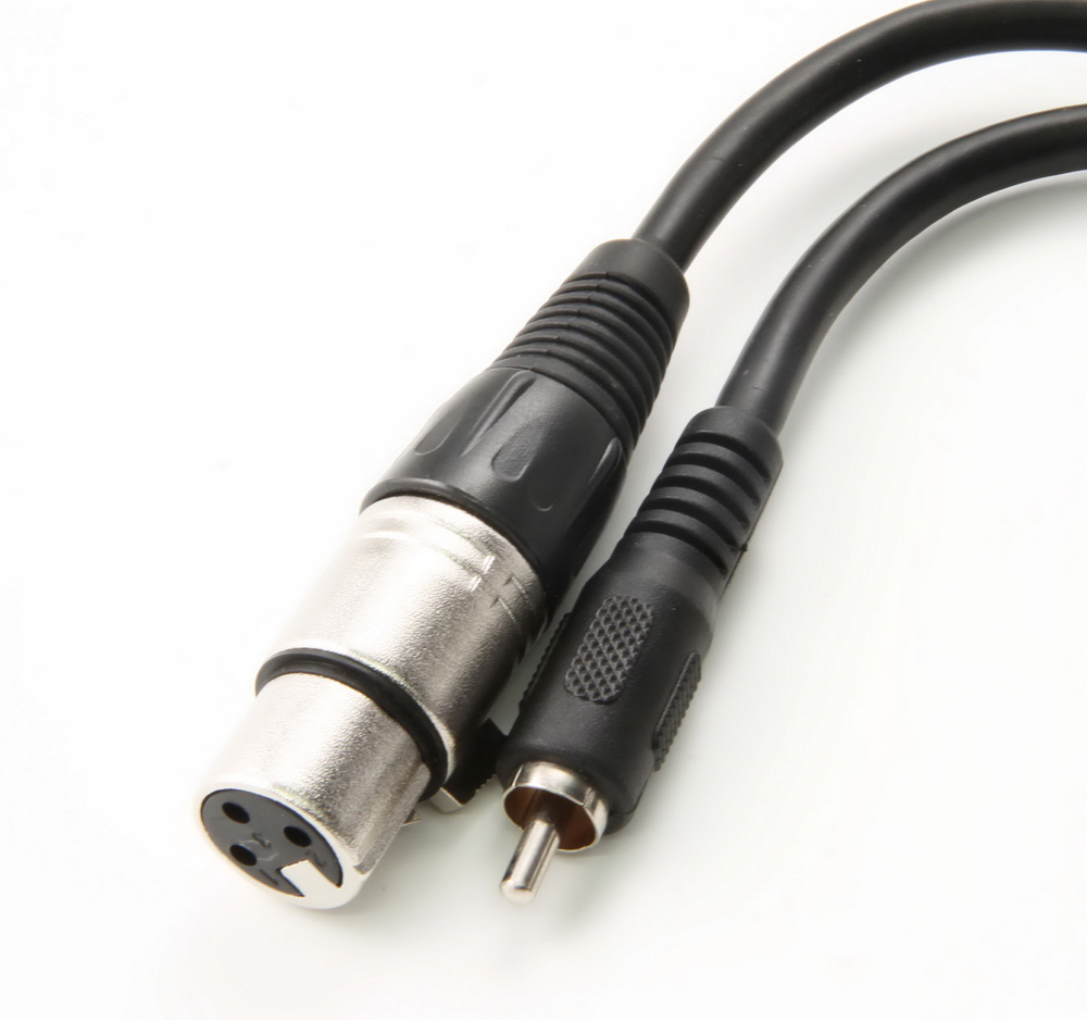 RCA-uros/XLR-naar (c128) Neutrik-liittimet