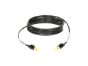 CAT7 S/FTP flexible rugged PUR patch cable, black