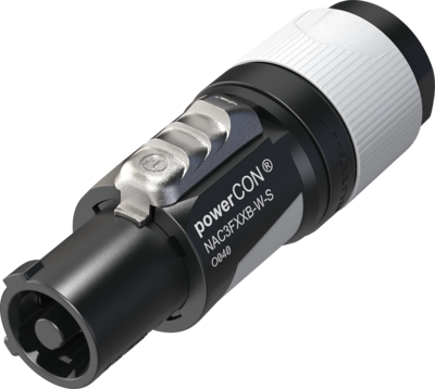 powerCON Power-OUT johtoliitin Neutrik harmaa 6-12mm