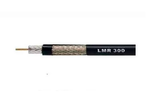 LMR300-FR Fca Ø7,62 mm 50 ohm FRPE musta K500