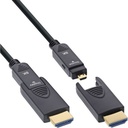 HDMI/HDMI-kabel AOC 2.1 8K löstagbara kontakter Micro
