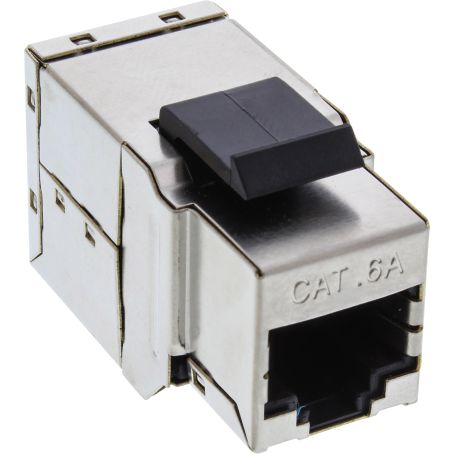 CAT6a-runko STP läpivienti Keystone-moduuli metalli